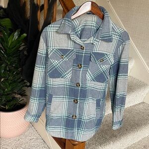 Members Mark Plaid Fall Shacket